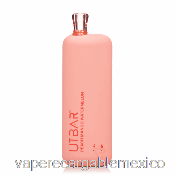 Vape Recargable Flum Ut Bar 6000 Desechable Melocotón Mango Sandía